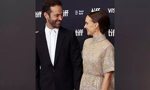 &nbsp;Natalie Portman and Benjamin Millepied