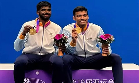 Satwiksairaj Rankireddy and Chirag Shetty