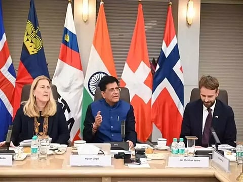 Trade pact, signed between India and the European Free Trade Association (EFTA)