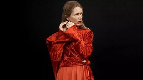 &nbsp;Still from Lakme Fashion Week at JIO World Convention Centre, Mumbai. (IANS)