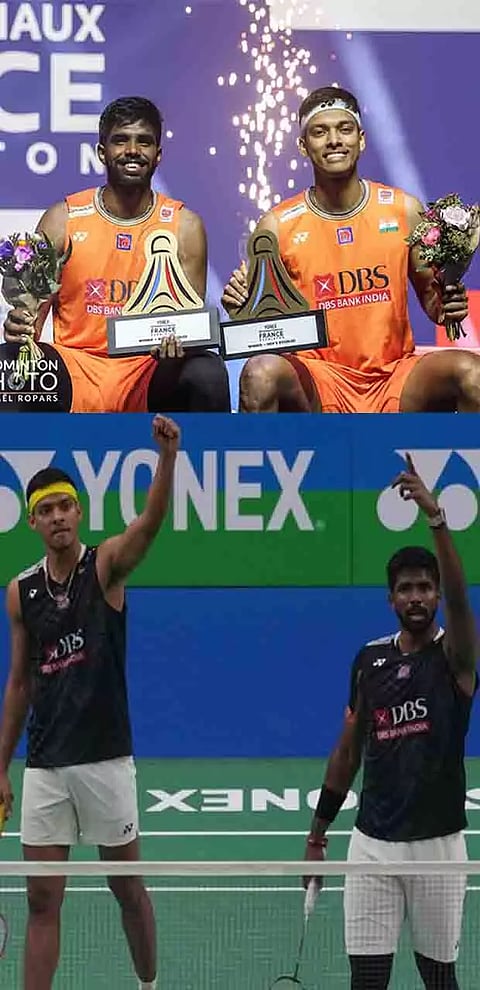 A look at Satwiksairaj-Chirag's title wins following French Open triumph