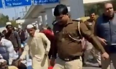 DeTect: Video of errant Delhi cop shared with false angle