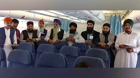 Afghan Sikhs return to India in June 2022 (ANI)