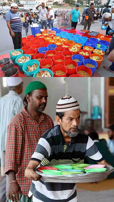 First Iftar of Ramadan 2024 in Triplicane BigÂ Mosque