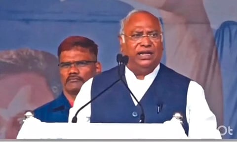 Congress President Mallikarjun Kharge