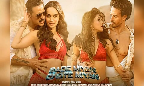 Akshay Kumar, Manushi Chhillar, Alaya F and Tiger Shroff (Instagram)