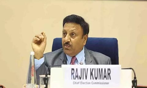 Chief Election Commissioner Rajiv Kumar
