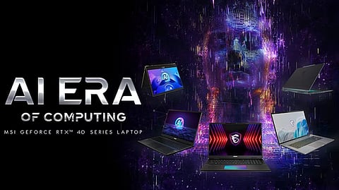 MSI launches new AI-powered laptops, 1st gaming handheld in India