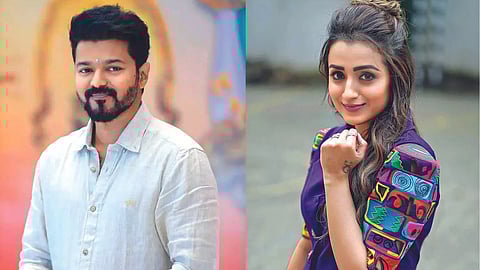 Actor Vijay, Actress Trisha&nbsp;