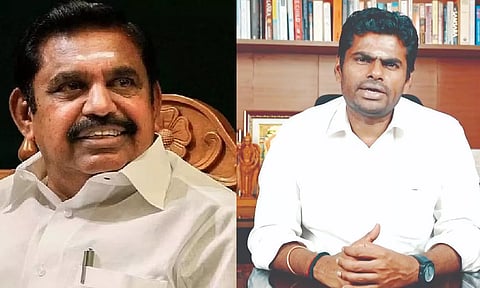 Edappadi K Palaniswami; K Annamalai