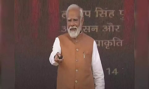 Prime Minister Narendra Modi lays foundation stone of two additional corridors (ANI)
