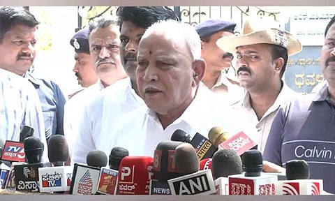 Former Karnataka Chief Minister and senior BJP leader B S Yediyurappa (ANI)