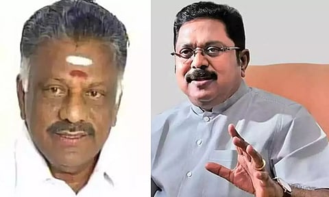 O Panneerselvam; TTV Dhinakaran