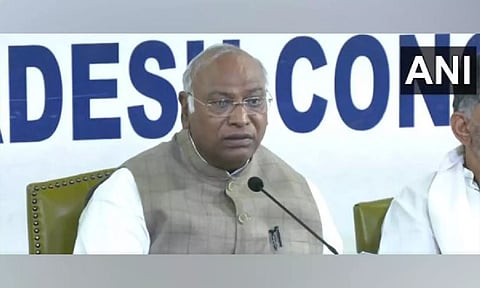 Congress President Mallikarjun Kharge (ANI)