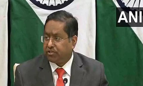MEA spokesperson Randhir Jaiswal (ANI)