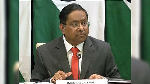 MEA spokesperson Randhir Jaiswal (Photo/ANI)