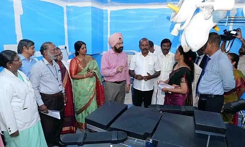 Health Minister Ma Subramanian at ICH (Photo/X)