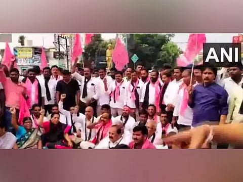 Visual from Siddipet bus stand in Telangana