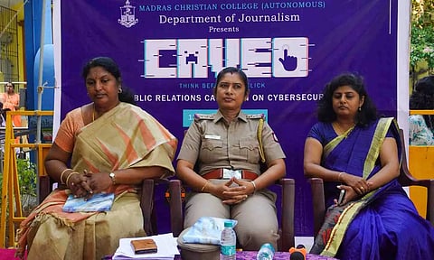 Still from ‘Caveo – Think Before You Click’ campaign.