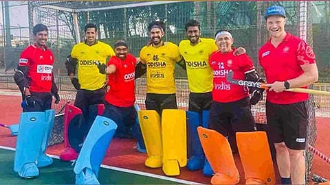 &nbsp;India have roped in Dutch goalkeeping expert Dennis van de Pol to aid the men's hockey team's preparations for the Paris Olympics