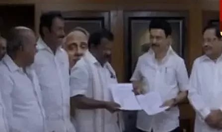 CM Stalin signs pact with his congress state counterpart K Selvaperunthagai