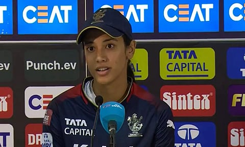 RCB skipper Smriti Mandhana (WPL)