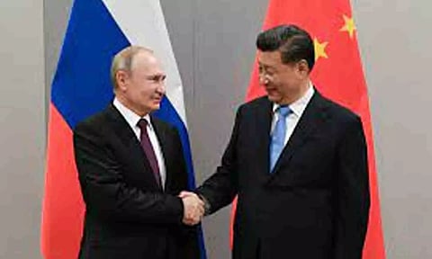 Chinese President XI Jinping and Russian President Vladimir Putin (Reuters)