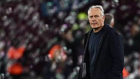 SC Freiburg coach Christian Streich (Photo/Reuters)