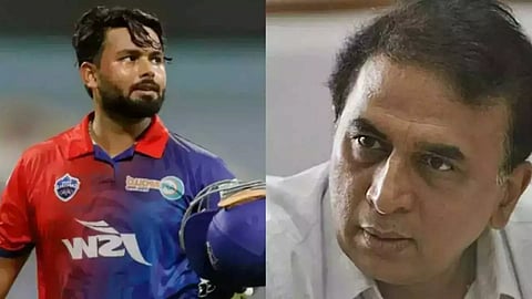 Rishabh Pant ;Sunil Gavaskar