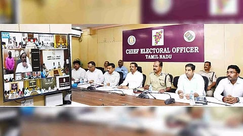 Chief Election Commissioner of TN Satyabrata Sahoo