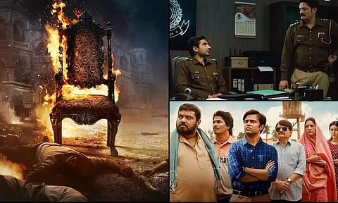 “Mirzapur",Pataal Lok 2", and "Panchayat"&nbsp;