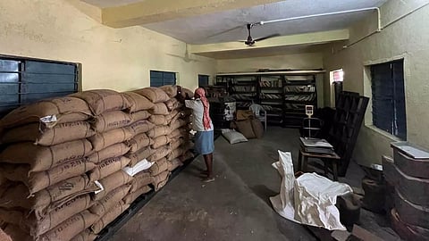 Thalakanchery Village library turned into a ration shop