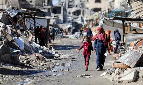 Visuals from the spot (Reuters)