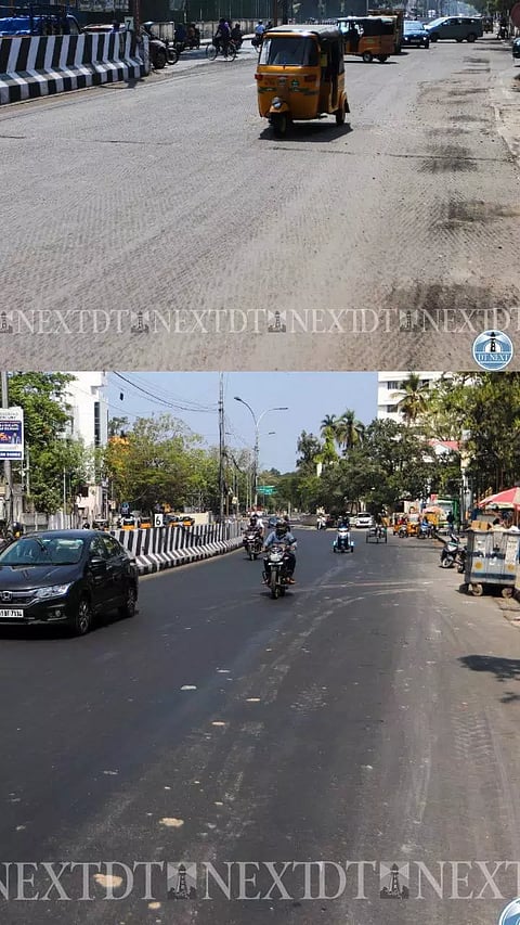 Roads milled prior to LS polls are being promptly redeveloped by State HWY, GCC to ensure smooth travel