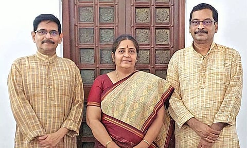 The Mylapore trio - Amarnath, Aparna and Surendranath