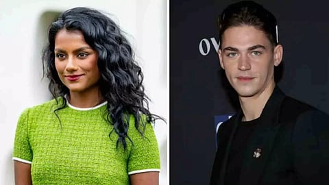 Simone Ashley and Fiennes Tiffin