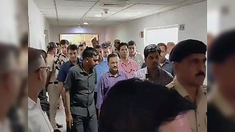 Delhi CM Arvind Kejriwal in ED custody (Photo/ANI)