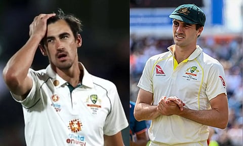 Mitchell Starc and Pat Cummins