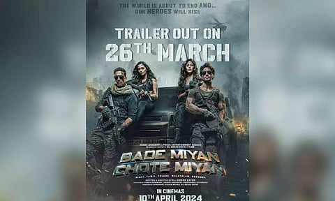 'Bade Miyan Chote Miyan' Film Poster (IANS)&nbsp;