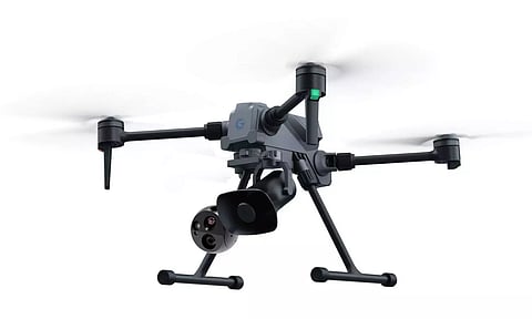 Prototype of border patrol surveillance drone ‘Trishul’