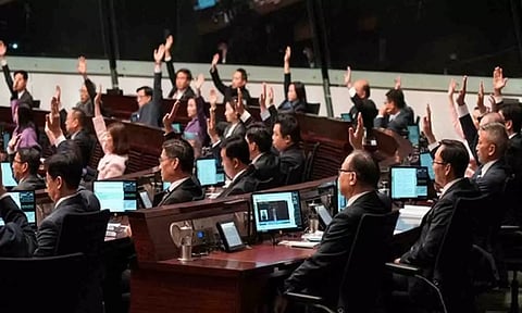 Protest in Taipei (ANI)