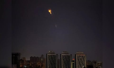 Aftermath of a Russian missile attack in Kyiv (Reuters)