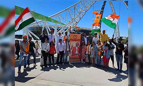 Australia: Overseas Friends of BJP holds campaign 'Modi for 2024' (ANI)