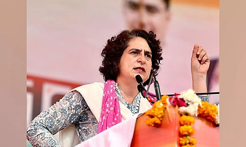 Congress leader Priyanka Gandhi Vadra