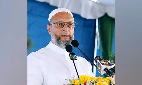 AIMIM chief Asaduddin Owaisi. (ANI)