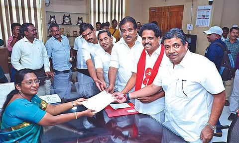 CPM candidate Su Venkatesan for Madurai