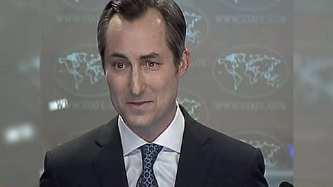 US Department of State official spokesperson Matthew Miller (Image: YouTube/US Department of State)