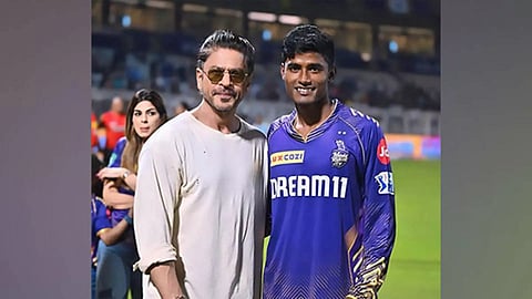 Kolkata Knight Riders player Sakib Hussain(Photo/ANI)