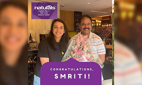 Groom India Salon appoints Cricket Smriti Mandhana as Brand Ambassador for D2C Skin Care Products Expansion