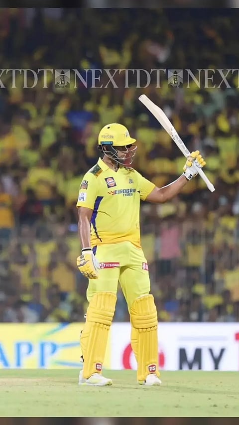 Back to back to back Boundaries; Dube's 50 played a major role for Chennai to reach 200